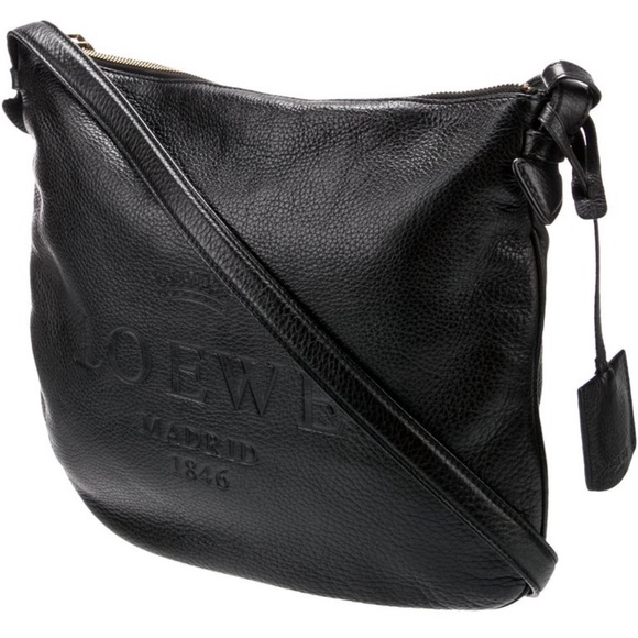 Authentic Loewe leather messenger bag - Picture 3 of 6